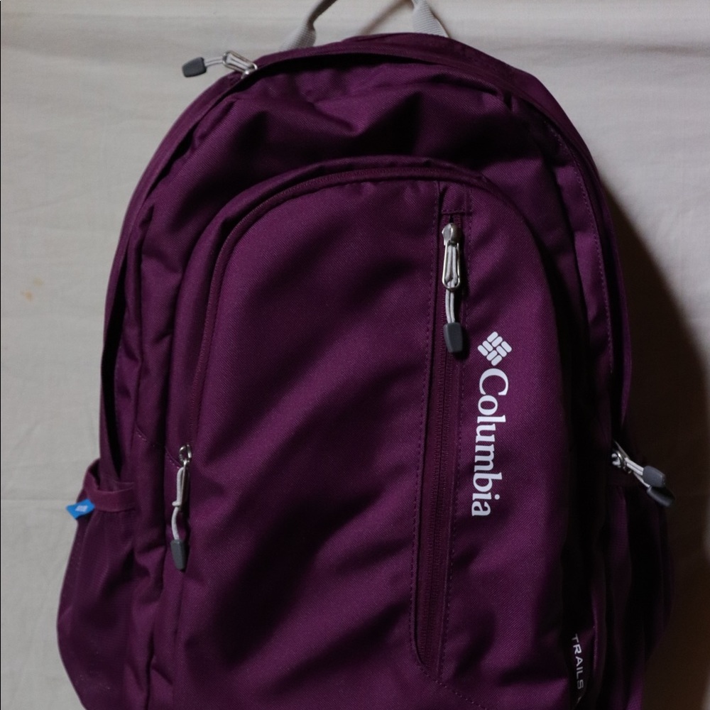 New Columbia Purple and Gray Backpack